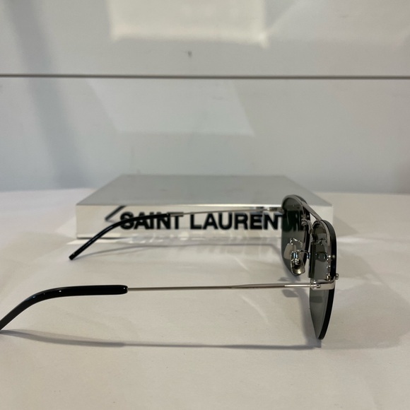 SAINT LAURENT SL 309 M-002 AVIATOR SUNGLASSES - Picture 9 of 10